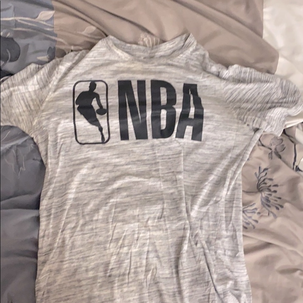 Grey NBA shirt